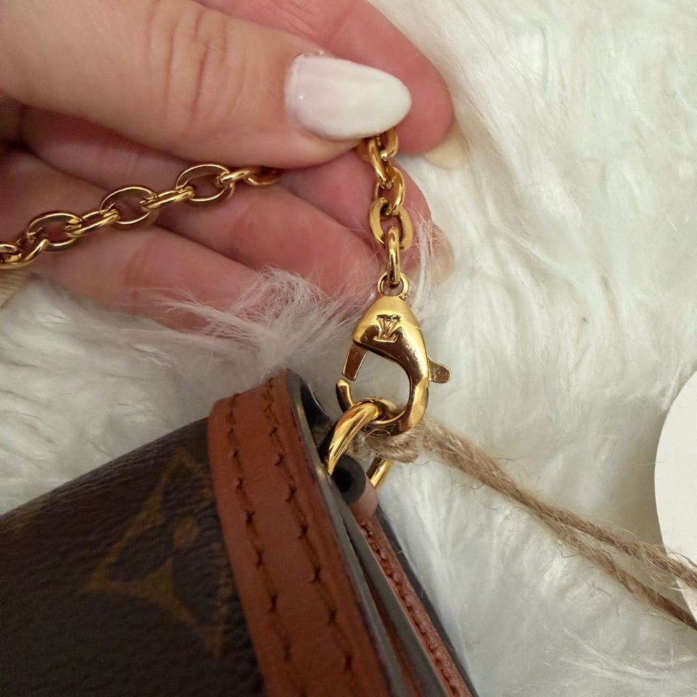 LOUIS VUITTON MONOGRAM DAUPHINE WALLET ON CHAIN BAG - Picture 10 of 14